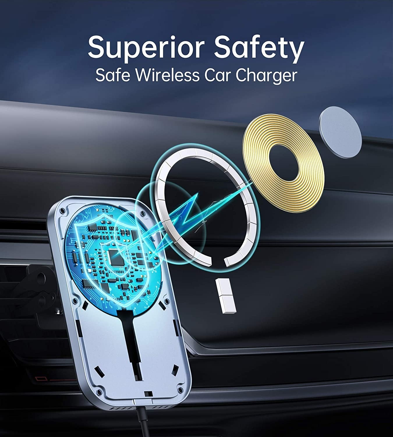 Magleap Magnetic Wireless Car Charger For Iphone 12 | Phone Chargers