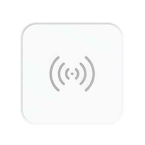 10W/7.5W Fast Wireless Charger Pad (White)
