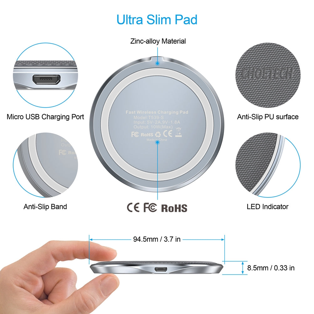 Fast Wireless Charger | Phone Chargers