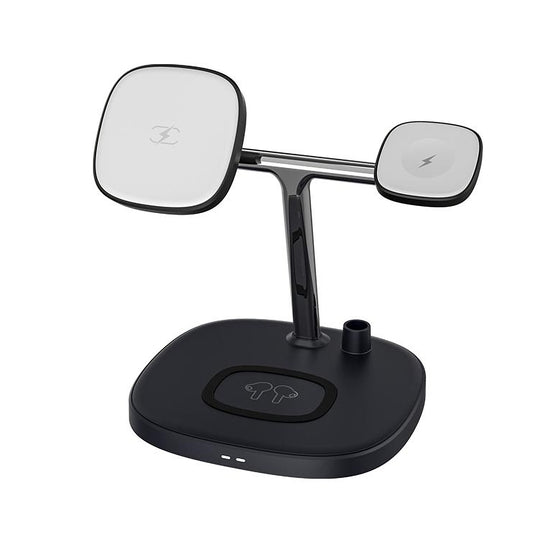 4-In-1 Magentic Wireless Charging Station For Iphone/Apple Watch/Headphones/Pencil - Choetech