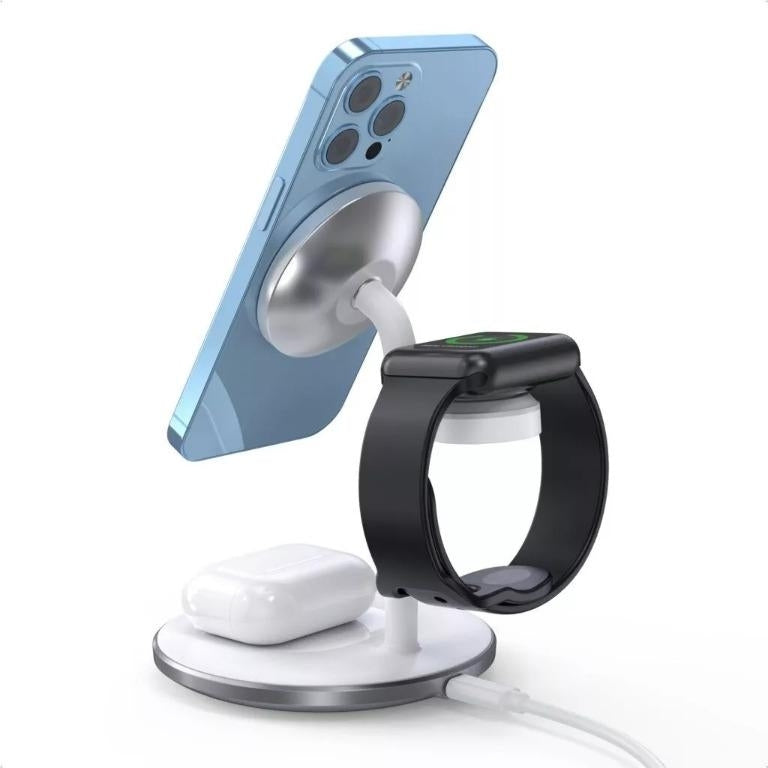 T585-F 3-In-1 Wireless Charging Station Dock - Phone Chargers - photo 9