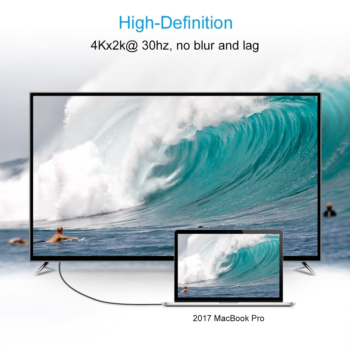 Usb-C To Hdmi Cable 3M | TVs & Accessories