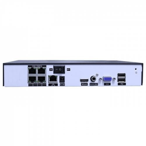 4Ch 2Mp/1080P Poe Cctv System (2Tb Hdd)