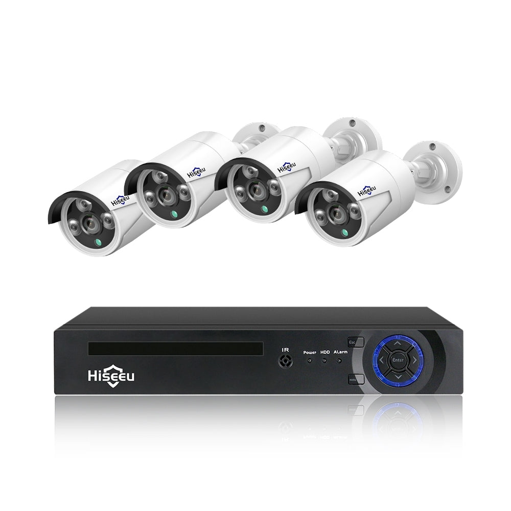 SecureVision 4CH 4MP PoE CCTV System with 2TB HDD
