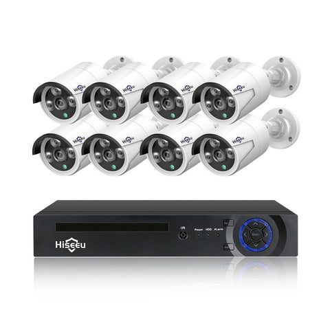 SecureVision 8CH 4MP PoE CCTV System with 2TB HDD
