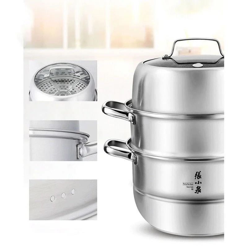 Zhang Xiao Quan 28Cm 3-Tier Steamer, Rice Cookers & Steamers