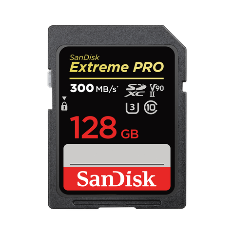 128Gb Extreme Pro Sdhc And Sdxc Uhs-Ii Card