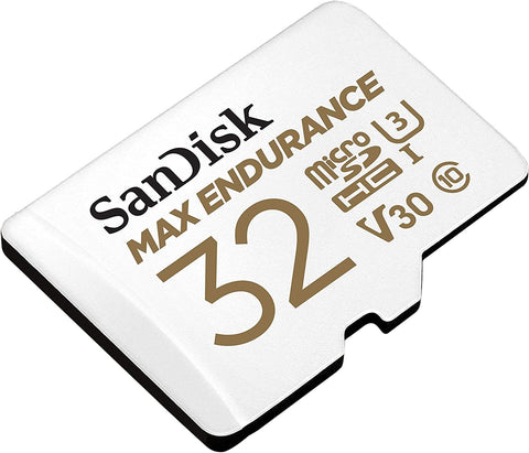 Max Endurance Microsdhc Card Sqqvr 32G (15 000 Hrs) Uhs-I C10 U3 V30