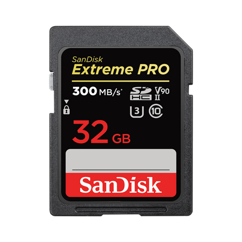 32Gb Extreme Pro Sdhc And Sdxc Uhs-Ii Card Sdsdxdk-032G-Gn4In
