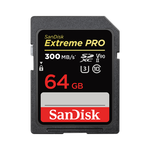 64Gb Extreme Pro Sdhc And Sdxc Uhs-Ii Card Sdsdxdk-064G-Gn4In