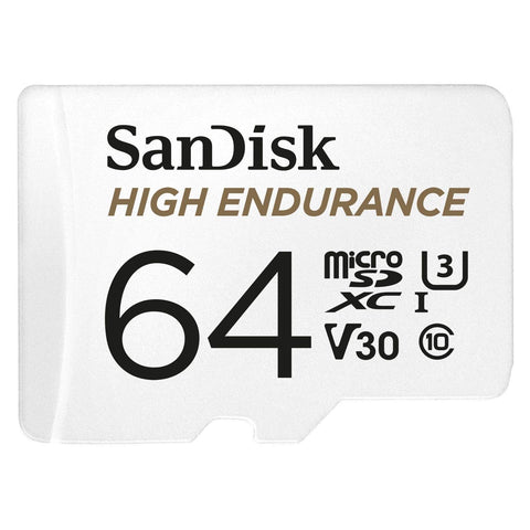 High Endurance Microsdhc Card Sqqnr 64G Uhs-I C10 U3 V30