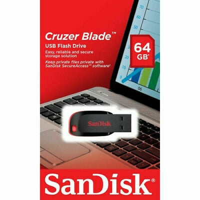Cruzer Blade Cz50 64Gb Usb Flash Drive