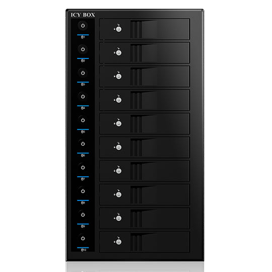 I10-Bay External Single System For 10X Sata 3.5" I/Ii/Iii Hdd - Hard Drives