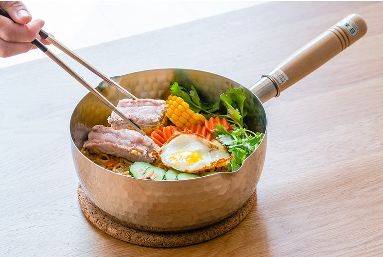Stainless Yukihira Saucepan 20Cm  Yh6753