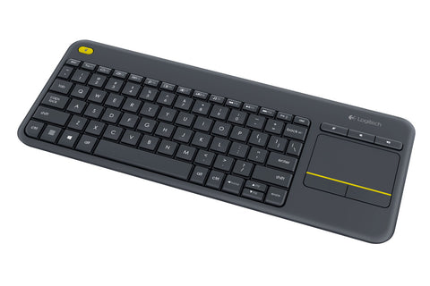 K400 Plus Touch Wireless Keyboard - Black (920-007165)