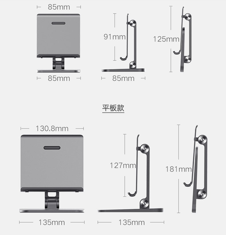Tablets & Cases - Full Motion 3 In 1 Smartphone Tablet And Notebook Holder White