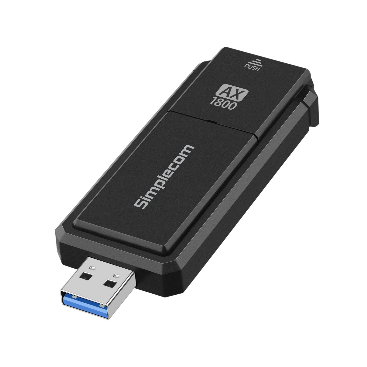 Ax1800 Wifi 6 Usb Adapter: Foldable Antenna