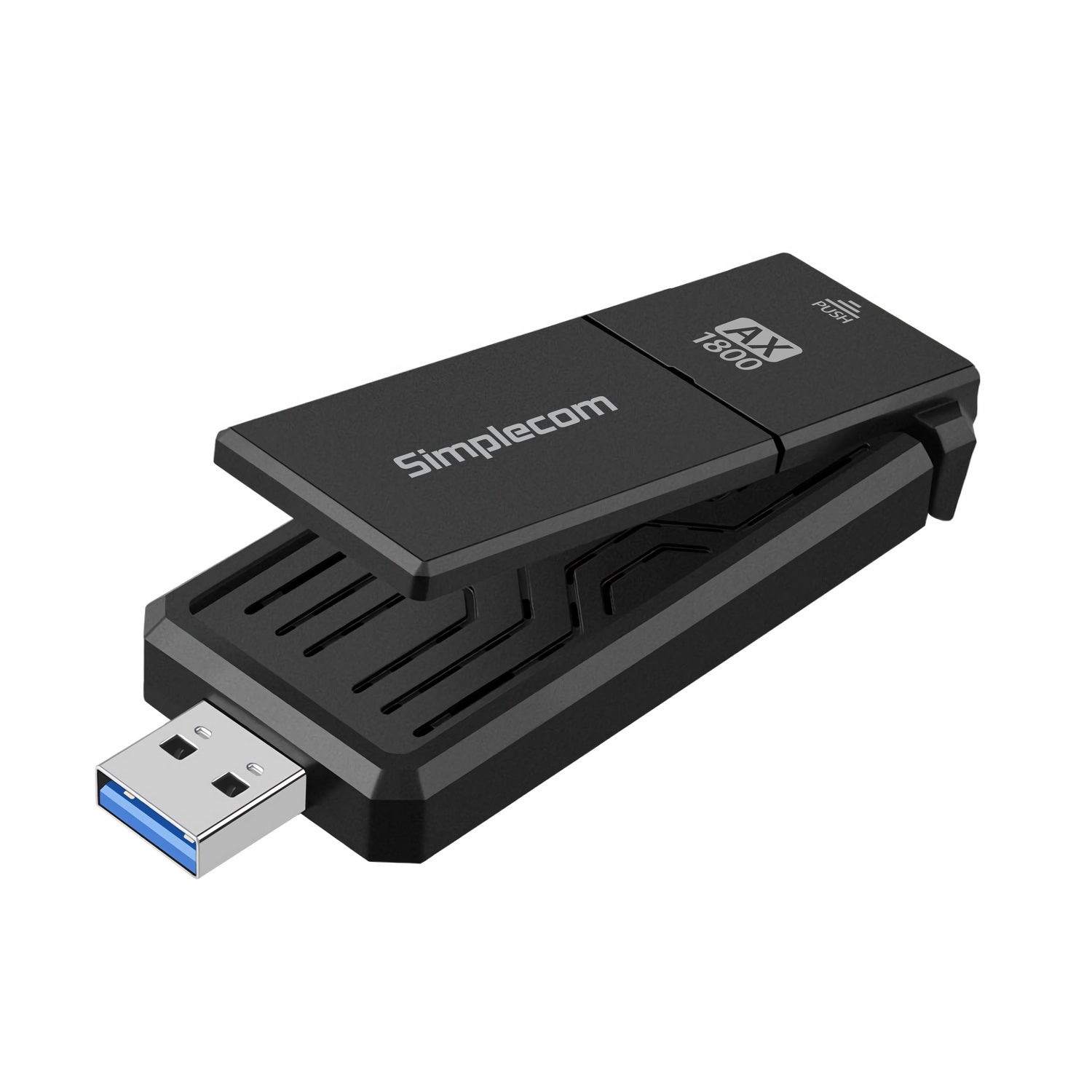 Ax1800 Wifi 6 Usb Adapter: Foldable Antenna
