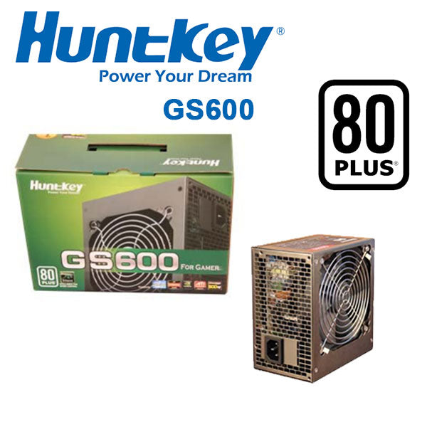 Gs600 Power Supply 600W 80 Plus Silent - Fuel & Exhaust