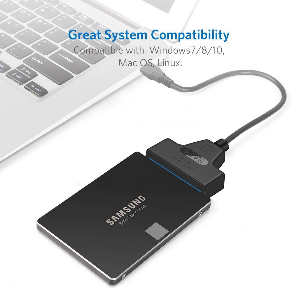 Sa128 Usb 3.0 To Sata Adapter Cable For 2.5" Ssd/Hdd