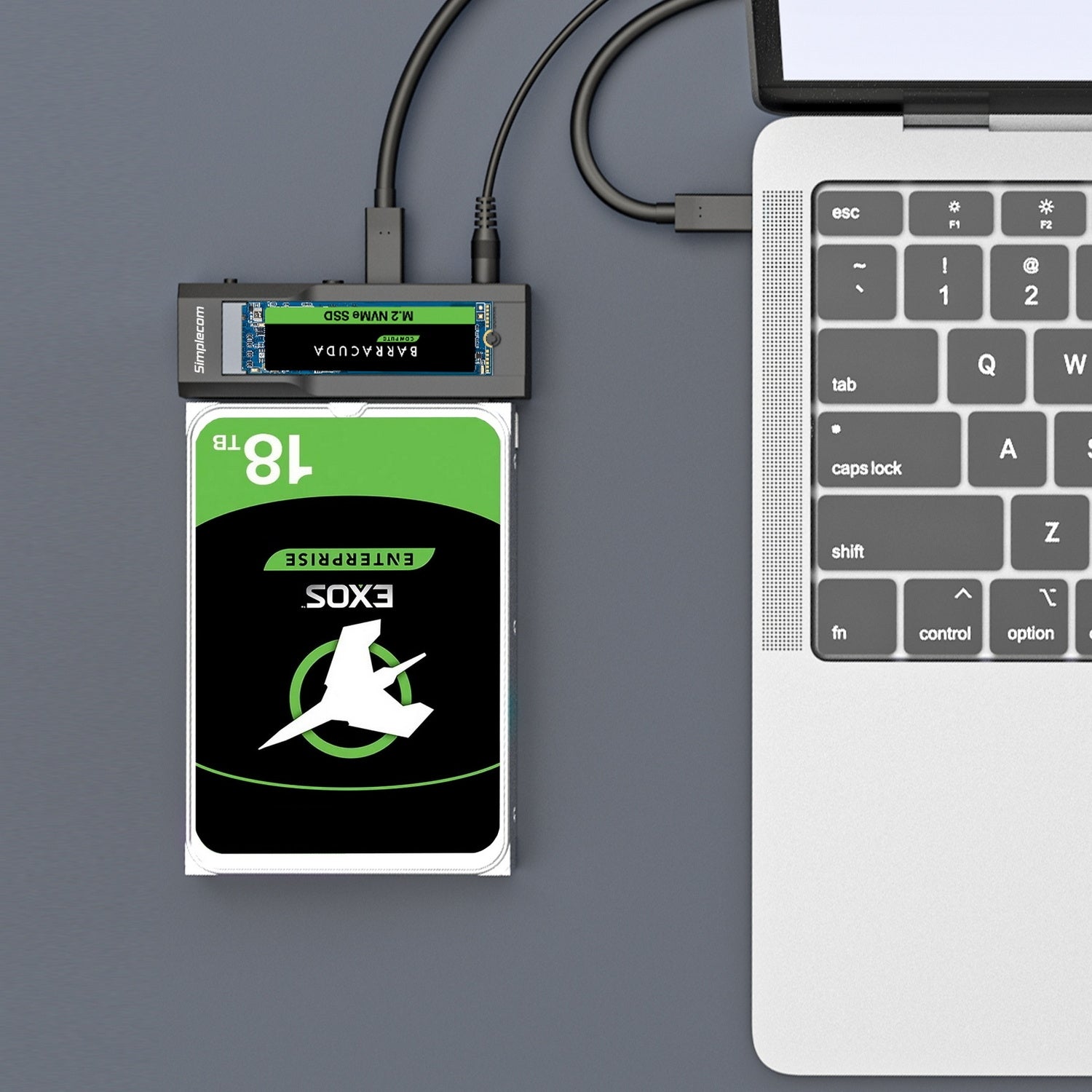 Usb To M.2 & Sata 2-In-1 Adapter: Hdd & Nvme/Sata M.2 Ssd, Usb 3.2 Gen2 10Gbps | Hard Drives