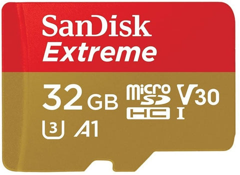 Sandisk Sdsqxaf-032 G-Gn6 Mn 32 Gb Micro Sdhc Extreme A1 V30, Uhs-I/ U3, 100 Mb/s ,no  Sd Adapter