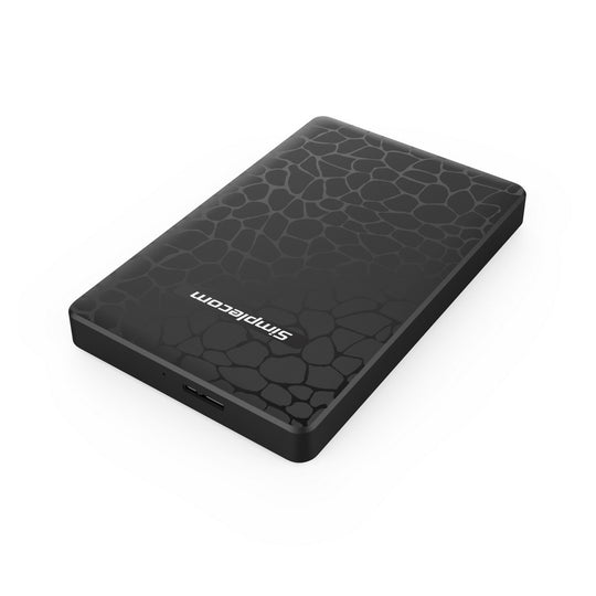 Simplecom SE101 Compact Tool-Free 2.5'' SATA to USB 3.0 HDD/SSD Enclosure Black/Blue - Hard Drives
