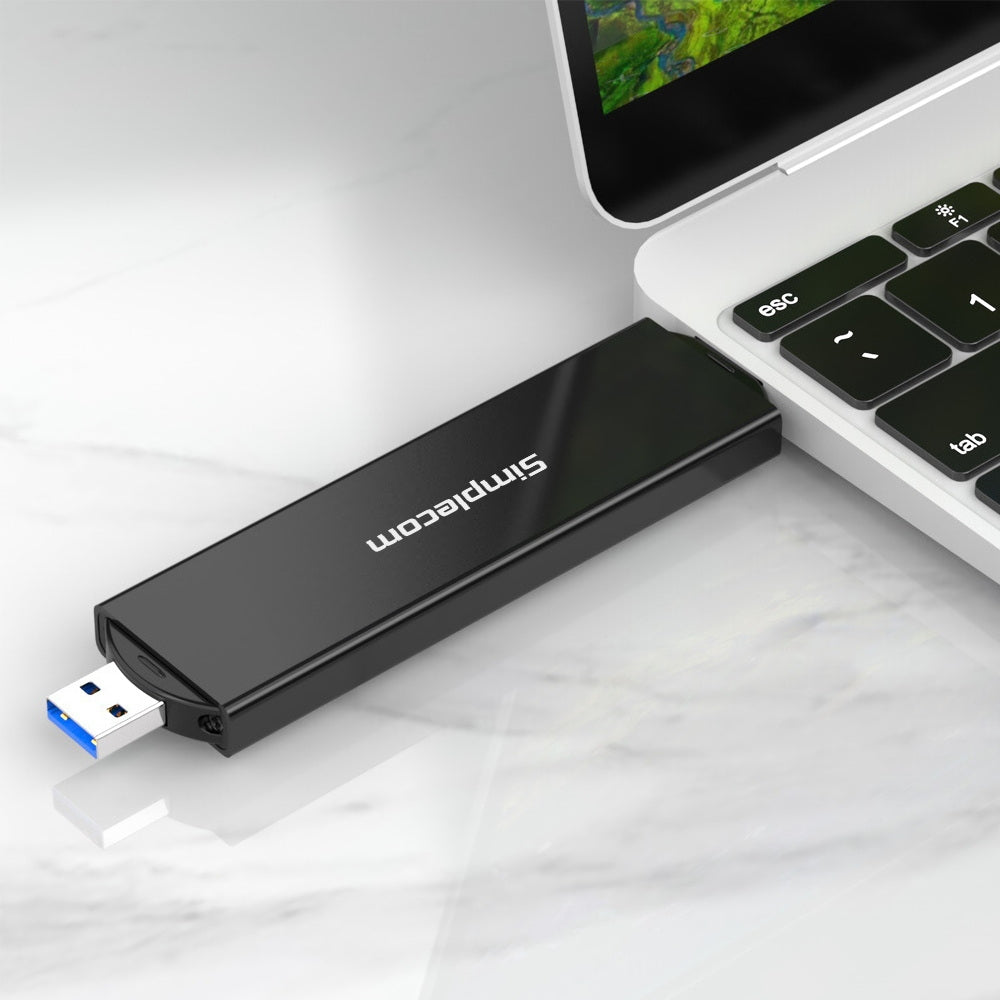 Se522 Nvme / Sata M.2 Ssd To Usb 3.2 Gen 2 Dual Usb Connector Enclosure