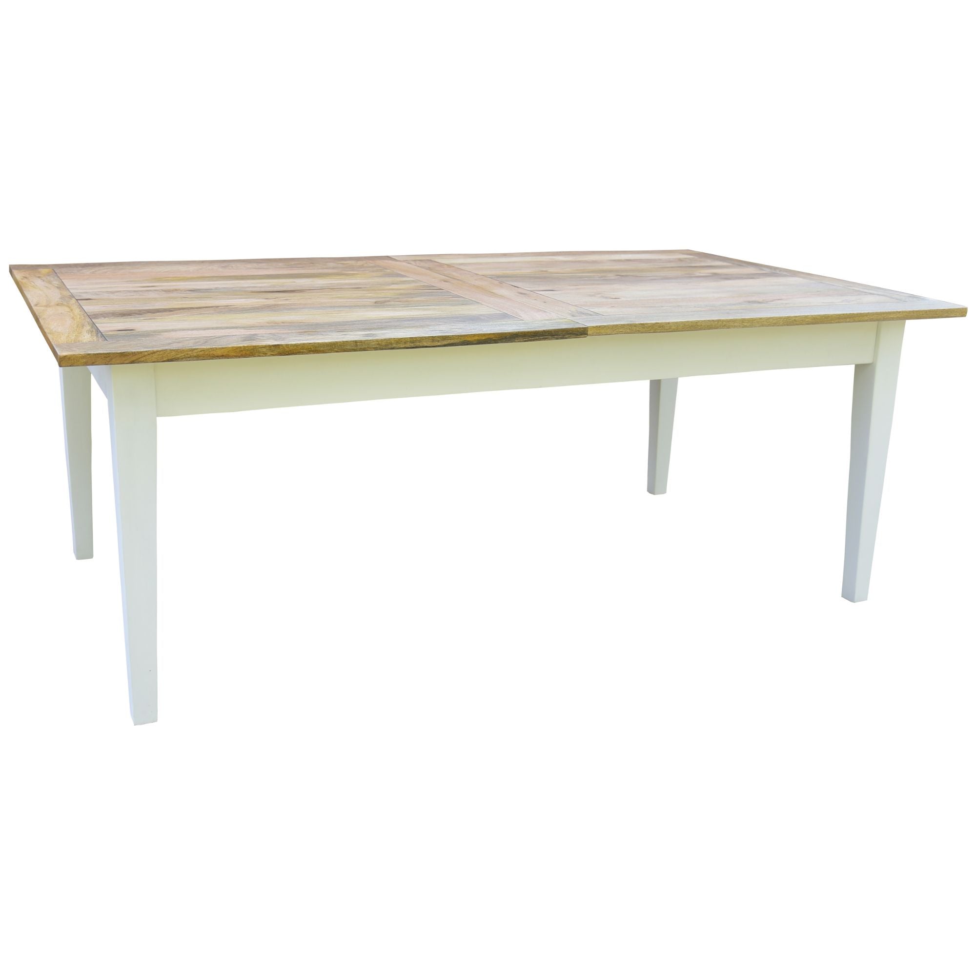 Extendable Dining Table 170 - 250Cm Mango Wood Modern Furniture