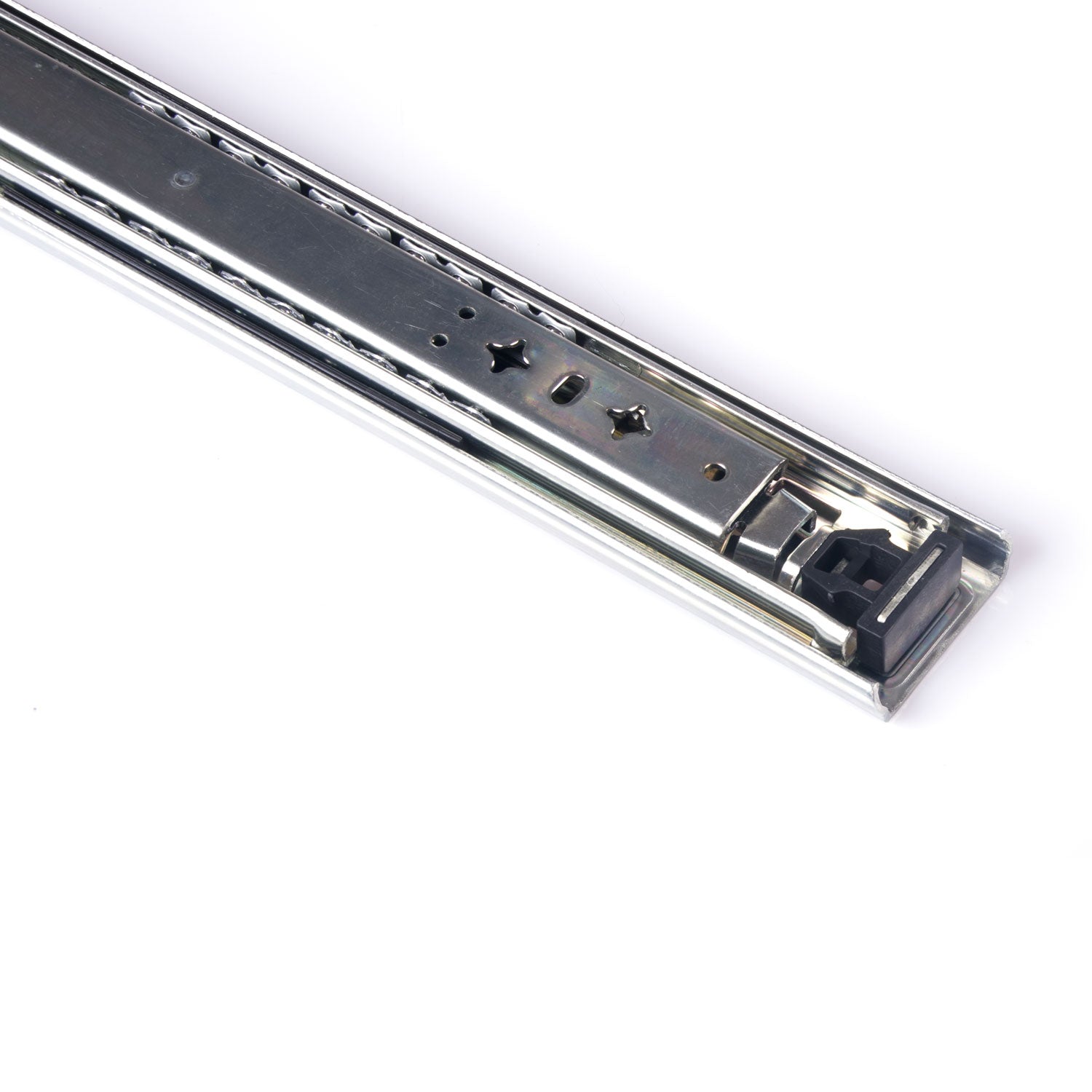 22In Pair 150Kg Heavy Duty Drawer Slides Rails Runners Locking Ball