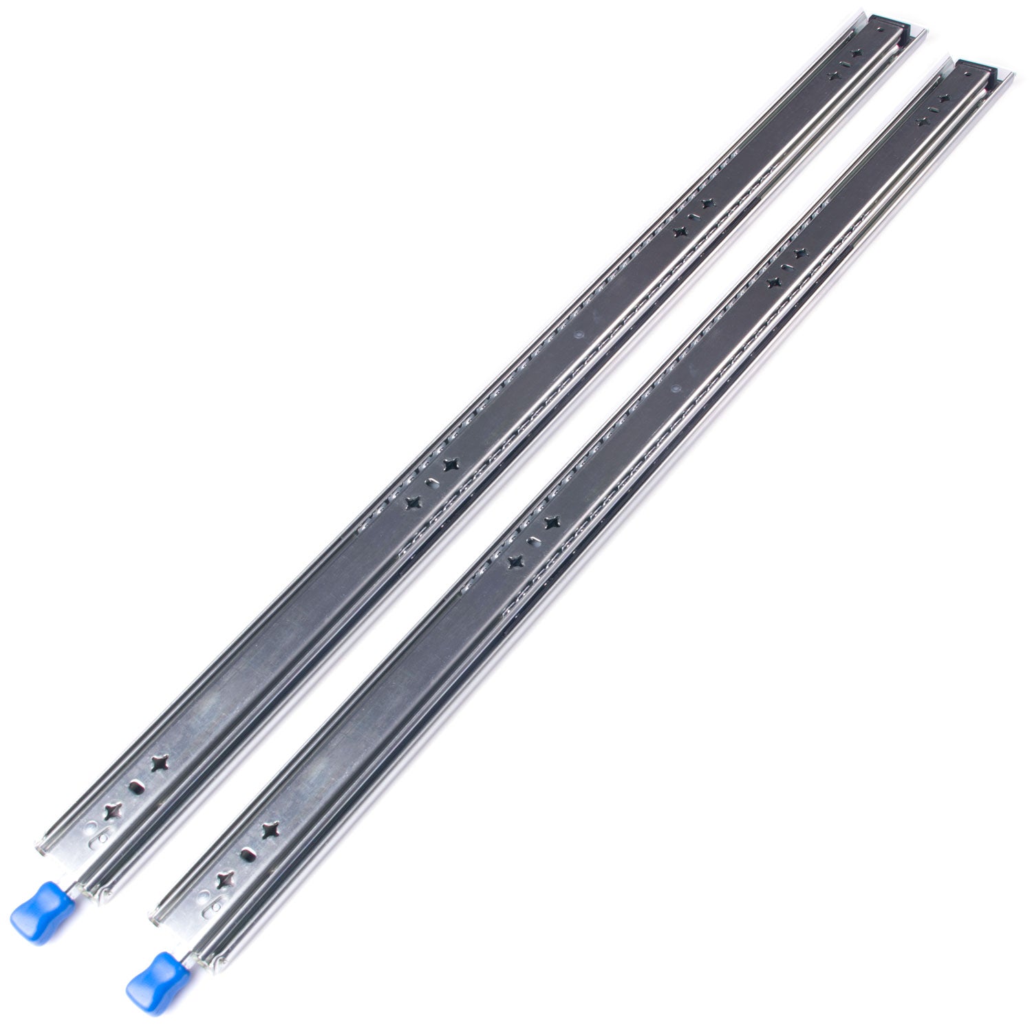 32In Pair 150Kg Heavy Duty Drawer Slides Rails Runners Locking Ball, 150Kg