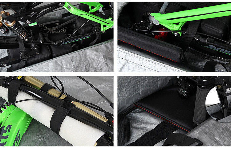 Blue Eva Bike Travel Case