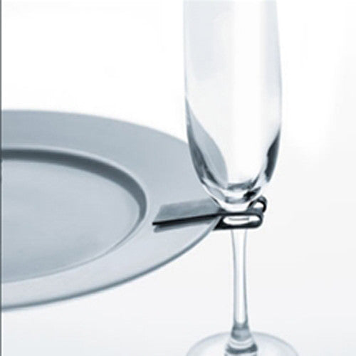 25x Wine Glass Holder Plate Clips - Buffet, BBQ, Picnic, Expo Gift