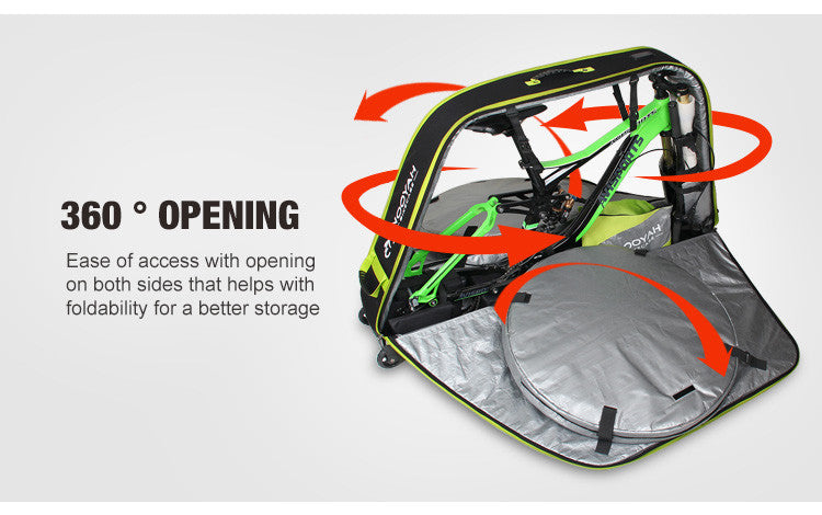Grey Eva Bike Travel Case