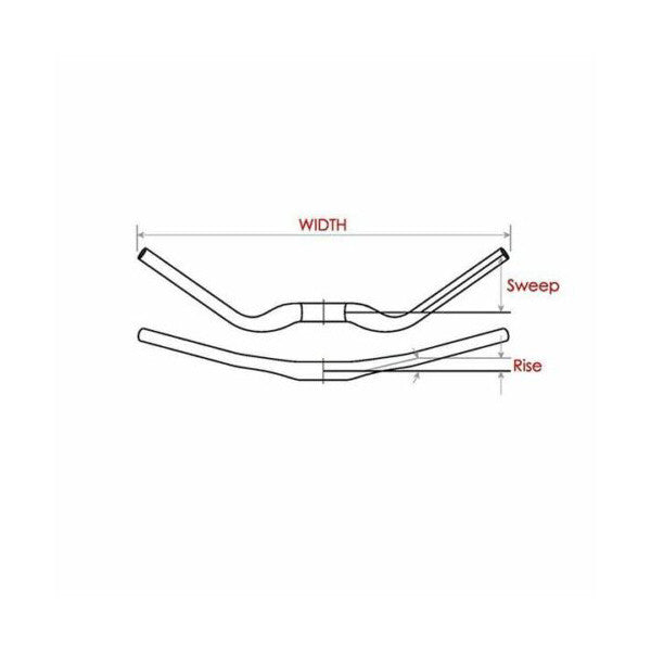 355Mm - EVO 35 Small/Large Handlebar Compact Power at 355mm Rise