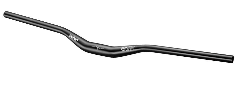 EVO 35 Small/Large Handlebar Compact Power at 355mm Rise with Bicycle Parts
