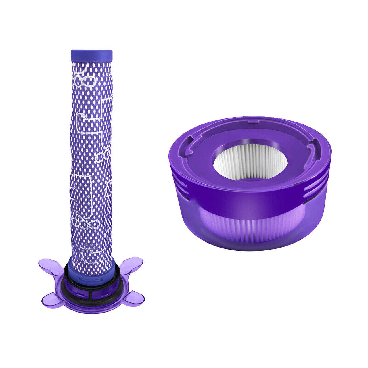 Dyson V7 & V8 Filter Kit with Star Pre-Filter | Vacuum Cleaner Accessories