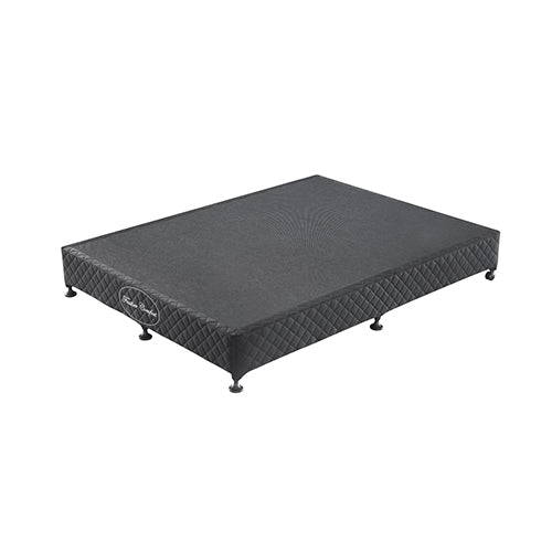 Double Pine Wood Mattress Base with Removable Washable Cover