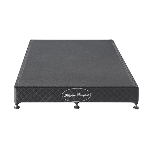 Double Pine Wood Mattress Base with Removable Washable Cover