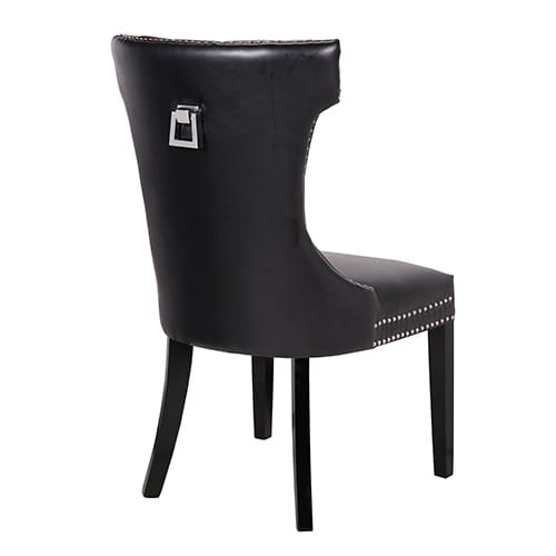 Dining Chair Black Velvet