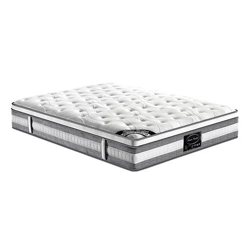 Queen 34cm High Euro Top Pocket Spring Mattress