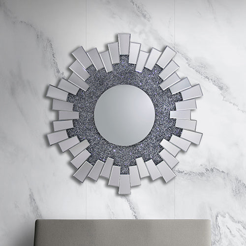 Wall Mirror Silver Mirror Rectangular/Round Shape