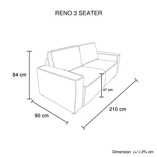 Grey Fabric Sofa Bed