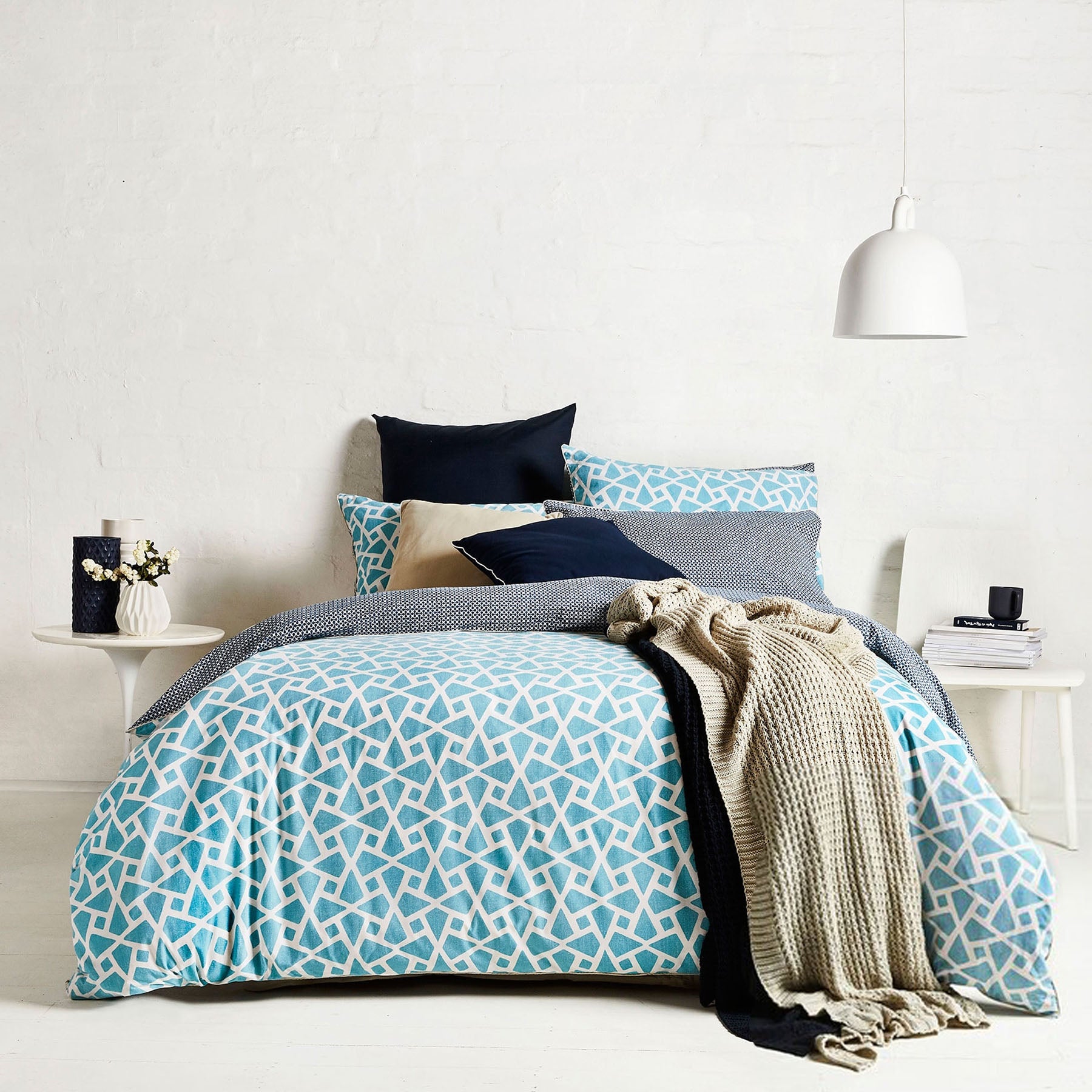 Coast Reversible Quilt Cover Set Queen