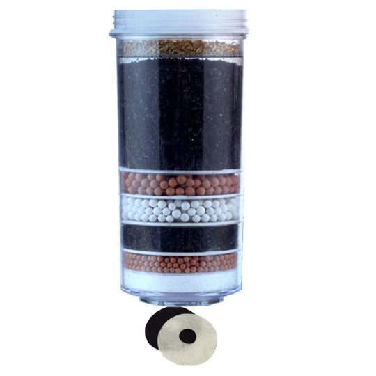 20 Litre Water Purifier + 3 X 8 Stage Filter + Maifan Stones