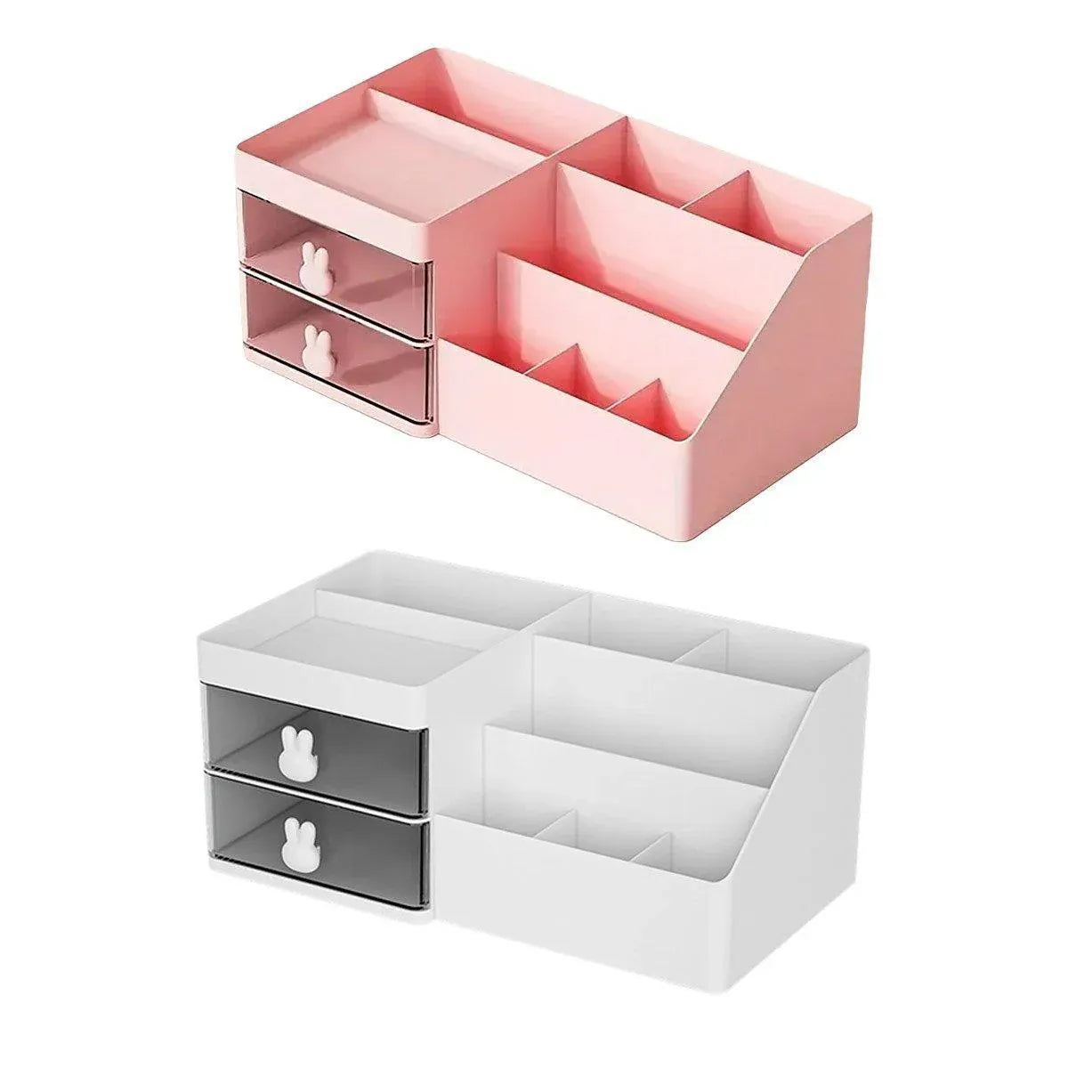 Cosmetic Storage Box Pink 28.5x17x12cm