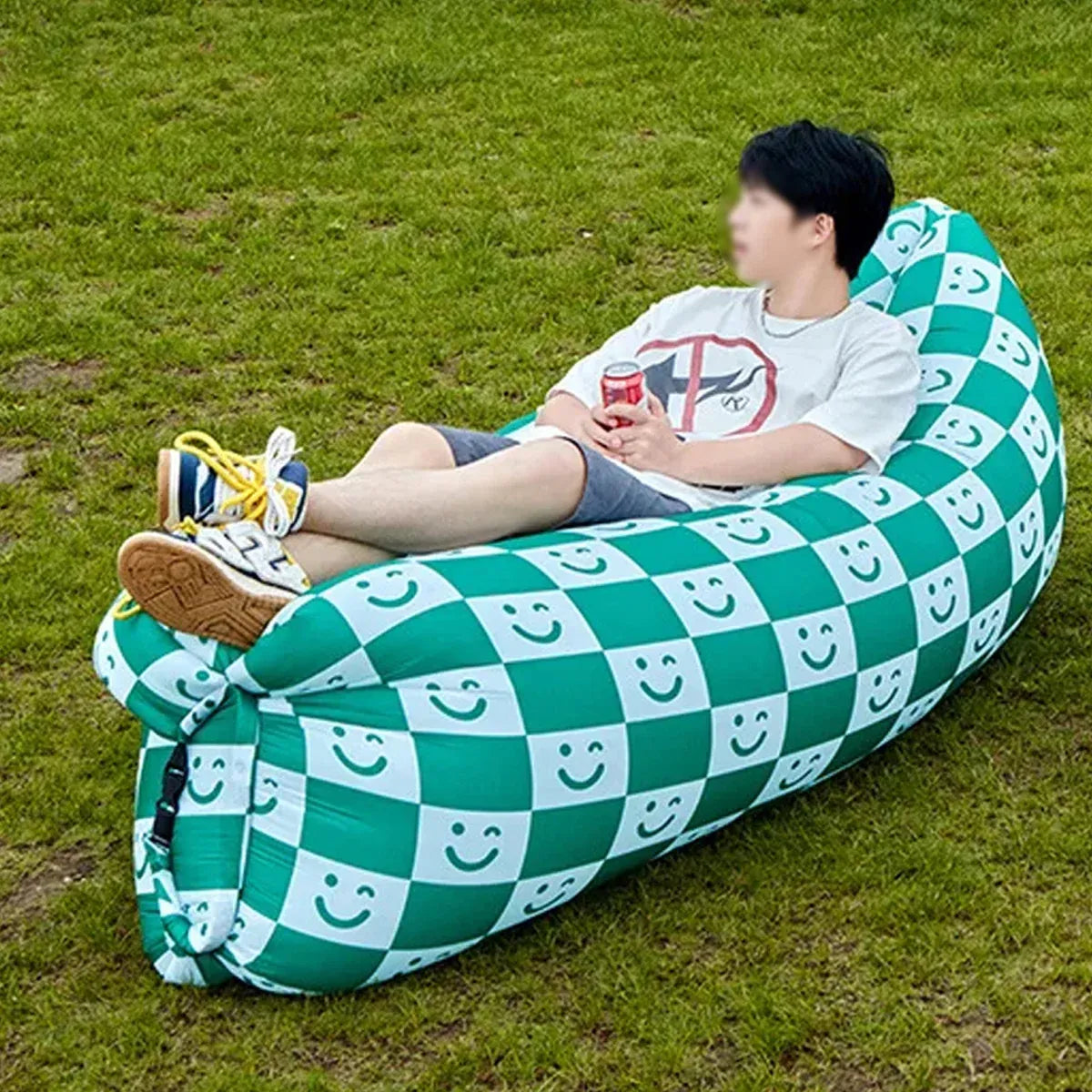 Inflatable Sofa Portable Outdoor 230x70cm