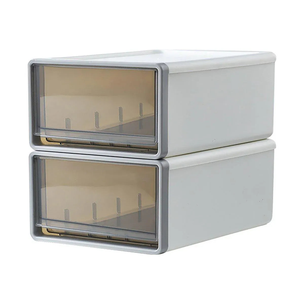Storage Box Organizer White 26x36x14cm