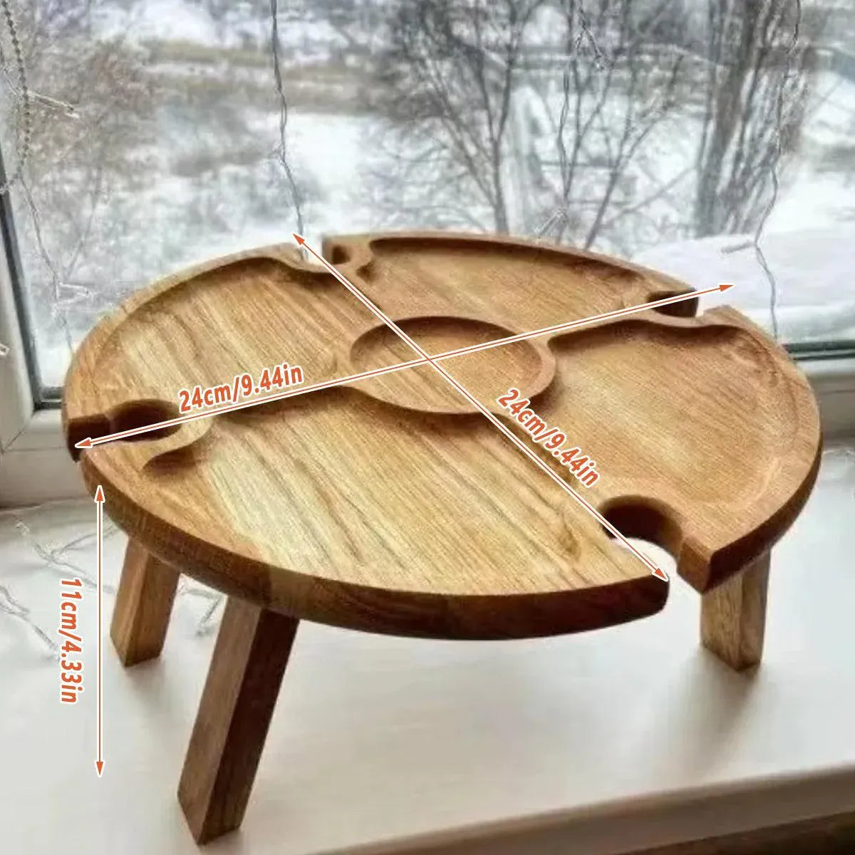 Portable Wooden Dining Table