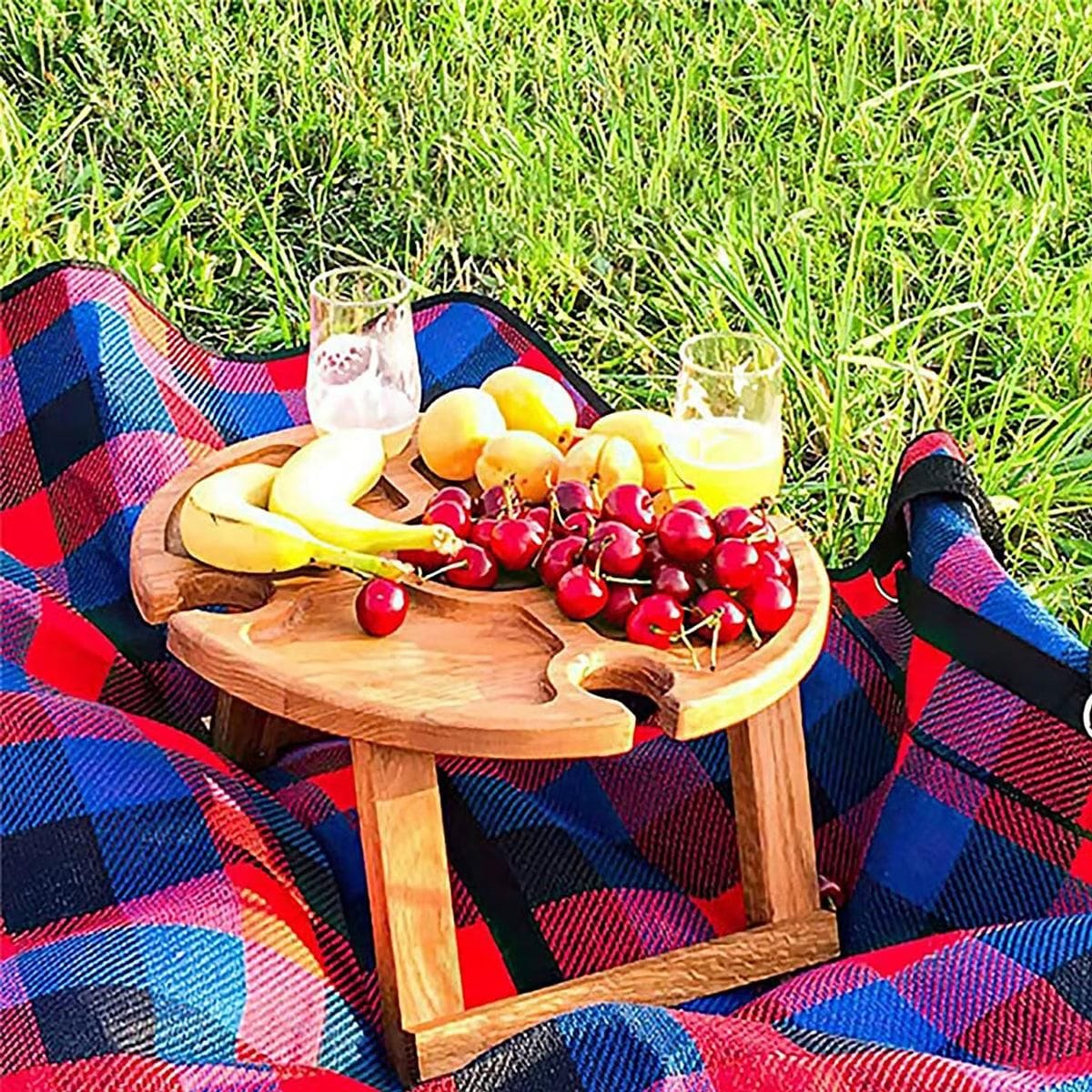 Portable Wooden Dining Table